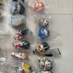 ガチャガチャセット(ハイキュー、鬼滅、フリーレン)の画像