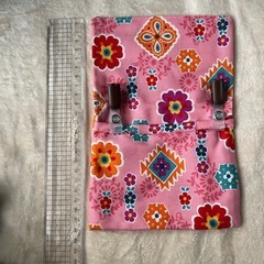 移動ポケット　花柄の画像