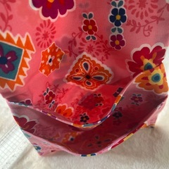 移動ポケット　花柄の画像