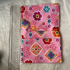 移動ポケット　花柄の画像