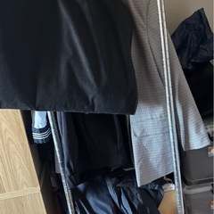 スチールラック　ハンガーパイプの画像