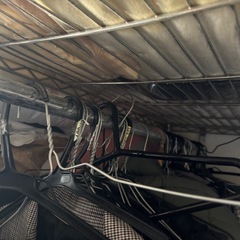 スチールラック　ハンガーパイプの画像