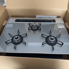 (価格交渉可)ハーマン　ビルトインガスコンロ ファミ DW32T7WTNASV(都市ガス) の画像