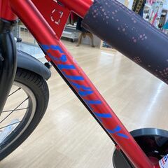 A-913【リユースのサカイ野々市店】ジモティ来店特価‼ 子供用自転車 18インチ レッド クリーニング済みの画像