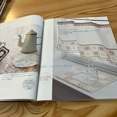 レース編み雑誌の画像