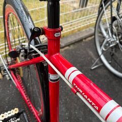 ★店頭にて試乗可★ J3357　【リユースのサカイ柏店】　THRIANTA　クロスバイク　700×32c　6段変速　レッド　　　簡易クリーニング済　 中古自転車 　流山市 中古自転車 松戸市 中古自転車 我孫子市 中古自転車 船橋市 中古自転車 守谷市 中古自転車 取手市 中古自転車　の画像