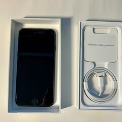 純正バッテリー88% iPhoneSE3 128GB ブラック SIMフリーの画像