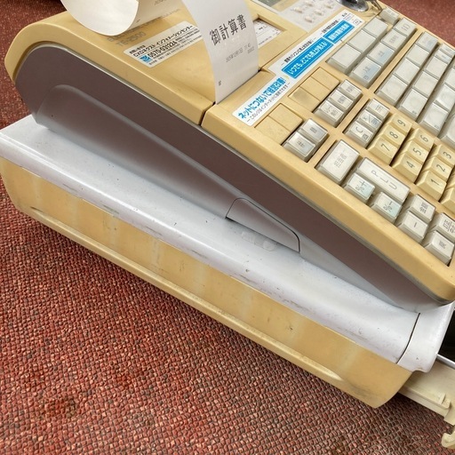 カシオ　レジスター　te-2500