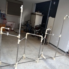 洗濯物干し　庭ベランダ用の画像