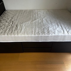 セミダブルベッド マットレスの画像