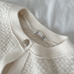 ツイードカーディガンの画像