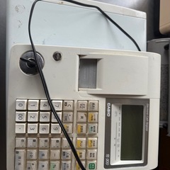 CASIO TE-400 レジスター ホワイトの画像