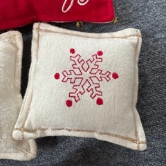 クリスマスクッションの画像