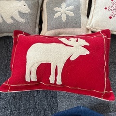 クリスマスクッションの画像