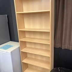 木製 オープンラック／収納棚（多段タイプ） 配送可能の画像