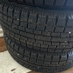 ★スタッドレス155/65 13 73Q！2022年製✖︎4本！スズキ純正鉄？の画像