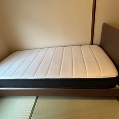 ニトリのシングルベット差し上げますの画像