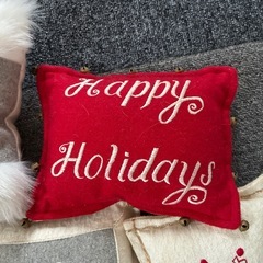 クリスマスクッションの画像