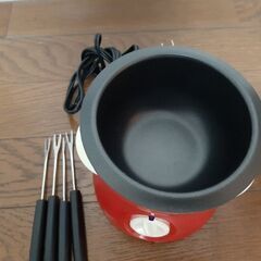 ○チョコレートフォンデュ用の小さな電気鍋○の画像