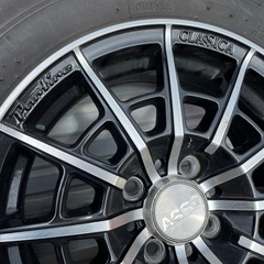 フィアット/パンダ　用　14インチアルミホイール&スタッドレスの画像