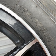 フィアット/パンダ　用　14インチアルミホイール&スタッドレスの画像