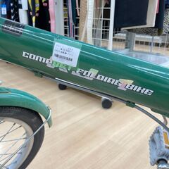 A-917【リユースのサカイ野々市店】ジモティ来店特価‼ 自転車 ミニチャ グリーン クリーニング済みの画像