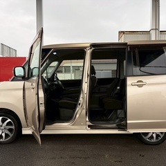 Bluetooth対応ナビ付き☆月々1万円〜分割払い可❗️ 車検2年付き！【名義変更代込み】大人気☆日産 ルークスハイウェイスター☆Bluetooth対応ナビ付き☆走行中DVD見れます☆ETC付き☆車庫入れ時も安心バックカメラ付き☆電動スライドドア☆ドラレコ付き☆スマートキー☆フルオートエアコン☆純正アルミ！事故修復歴無し☆そのまま乗って帰れます❗️の画像