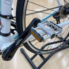 A-918【リユースのサカイ野々市店】ジモティ来店特価‼ 自転車 ロードバイク VIA NIRONE 7 DAMA BIANCA 700×25c ホワイト クリーニング済みの画像