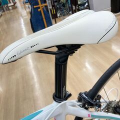 A-918【リユースのサカイ野々市店】ジモティ来店特価‼ 自転車 ロードバイク VIA NIRONE 7 DAMA BIANCA 700×25c ホワイト クリーニング済みの画像