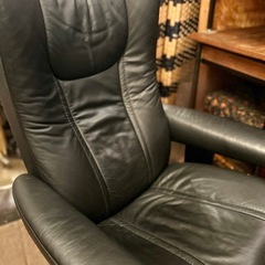 エコーネス ストレスレスチェア ウィング Sサイズ リクライニング チェア 1人用 ソファ 本革 総革 レザー ブラック 黒 コンパクト リラックス ノルウェー 1人掛け 一人用 一人掛け 1P 1p EKORNES ekornes Stressless Wing stressless wingの画像