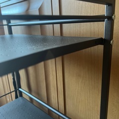 ラック、ごみ箱セットの画像