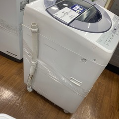 【軽トラ無料貸し出し】【SHARP】【全自動電気洗濯機】【トレファク所沢店】の画像