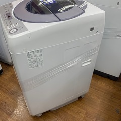 【軽トラ無料貸し出し】【SHARP】【全自動電気洗濯機】【トレファク所沢店】の画像