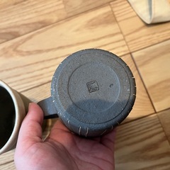 陶器のコップ　コーヒーカップなど　2個セットの画像