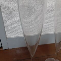 ○プラスチックのシャンパングラス○の画像