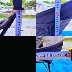 【❗️✨使用感少なめ・美品✨❗️】✨Gimmick ギミック アウトドアチェア チェアー キャンプ 椅子 ブラック ✨簡易清掃済み・現状渡し‼️の画像
