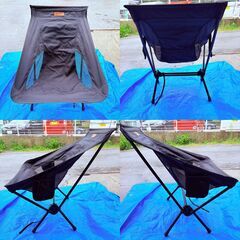 【❗️✨使用感少なめ・美品✨❗️】✨Gimmick ギミック アウトドアチェア チェアー キャンプ 椅子 ブラック ✨簡易清掃済み・現状渡し‼️の画像