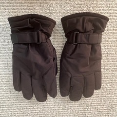 メンズ　黒　手袋の画像