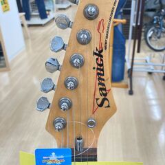 A-921【リユースのサカイ野々市店】ジモティ来店特価‼ Samick エレキギター オレンジ 音出しチェック＆クリーニング済みの画像