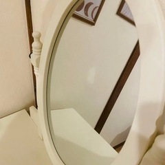 ドレッサー 姫系 ロココ調 白 猫足の画像