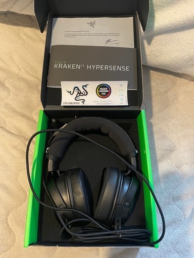 Razer Kraken V3 HyperSense ゲーミング ヘッドホン 