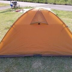 ほぼ新品 ワークマン テント キャメル キャンプ 説明書付きの画像