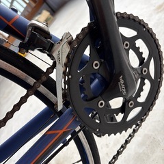 ロードバイク＋ホイールタイヤ2本付きの画像