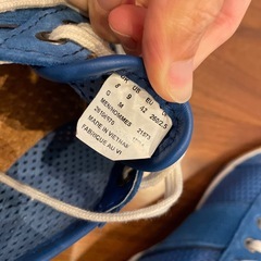 Clarks26cm メッシュレザースニーカーの画像