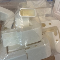 【中古】タンスのゲンベビーサークル白　の画像