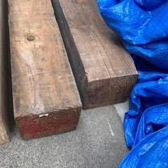 DIYなどに 中古木材4個まとめての画像