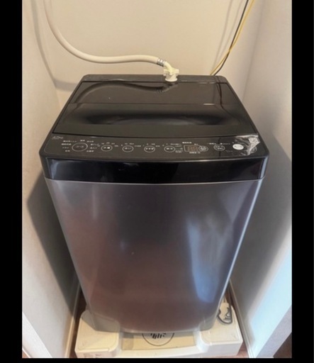 本日取引可能　美品　黒の洗濯機4.5きろ4.5キロ