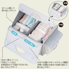 収納ボックス ケース たまひよ お世話収納の画像