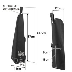 新品未使用品tower ヘアアイロンポーチLサイズの画像