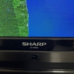 SHARP AQUOS　40インチ液晶テレビ　HDD内蔵の画像